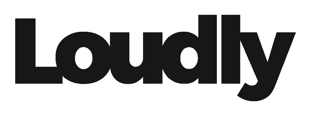 loudly